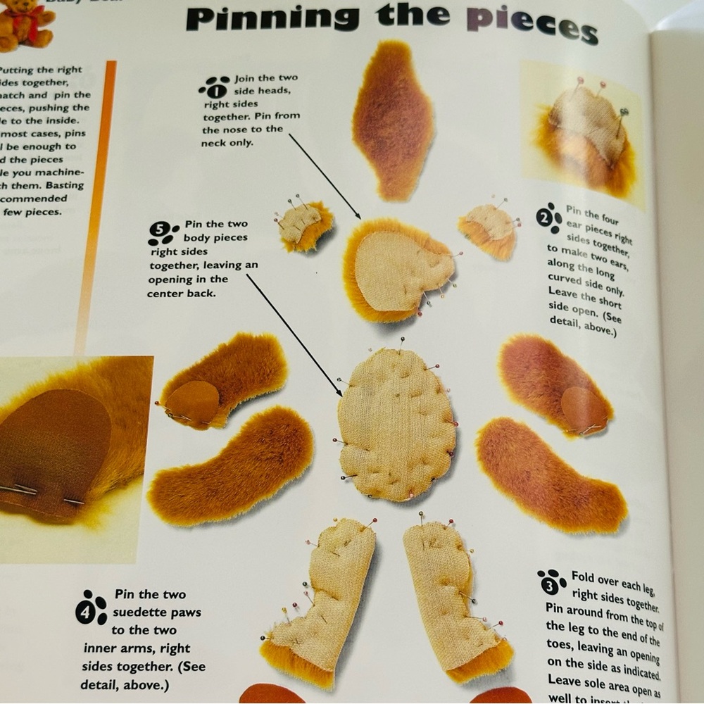 The Teddy Bear Kit Paperback Book - Picture 4 of 11